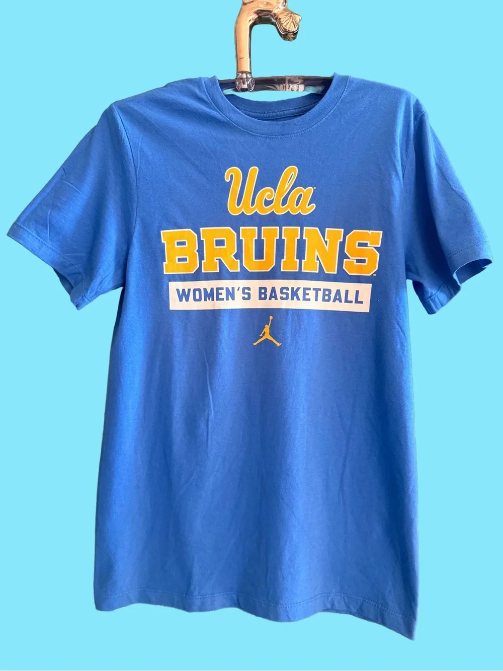 UCLA Bruins Women's Basketball Nike Blue Team T‑Shirt Small NWT